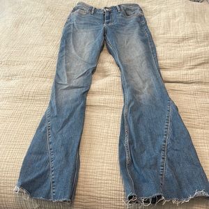 Hollister Low Rise Flare Jeans